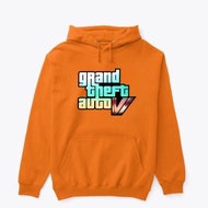 GTA VI Grand Theft Auto GTA 6 Game Hoodie Jacket - Men Women Custom Distro Plain