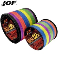 12 Strands Multifilament Braided Line JOF PE Braided Line X12ing Line Lake PE Braideding Line PE Fis