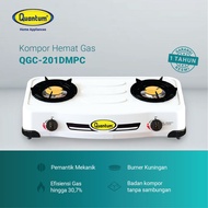 Kompor Gas Quantum Kompor Gas 2 Tungku QGC-201 DMPC Garansi Resmi