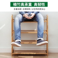 ST/💚Bamboo Shoe Rack Shoe Rack Simple Multi-Layer Household Shoe Cabinet Doorway Storage Shelf Dormitory Shoe Storage Ra