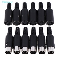 Ooo DIN Socket Connector 3 / 4 / 5 / 6 / 7 /8 pin Male / Female Chassis Mountain Cable uuu
