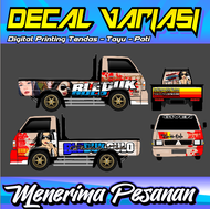 [TERBARU]Stiker Full Body Mobil L300 Stiker Variasi Decal Mobil L300 Stiker Variasi