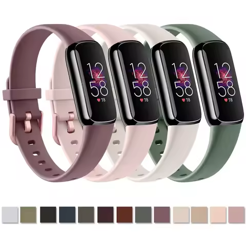 New Soft TPU Strap For Fitbit Luxe Band Watchband Bracelet For Fitbit Luxe Strap Sport Smart Watch W