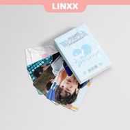 LINXX 50 Pcs Byeon WooSeok  Holographic Laser Card Kpop Photocards  Postcards  Series