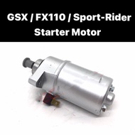 SUZUKI GSX STARTER MOTOR / FX110 / FX 110 / SPORT RIDER / SPORT-RIDER / FD110 / FD 110 / JOYRIDE