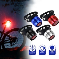 Waterproof Bike Bicycle Rear Tail LED Helmet Cycling FlashLight Safety Warning Lamp Cycling Safety Night Riding LED Waterproof Front Or Rear Safety Warning Mountain Bike Flash Lamp Helmet Flashlight Bicycle Lights
