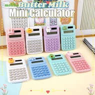 MOLIHA Mini Calculator, 8-Digit Portable Math Calculator, Professional Plastic Cartoon Accounting Ca
