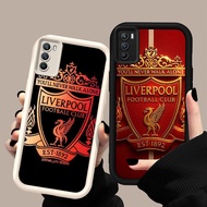 HK-56 FC Liverpool Shockproof Casing for Black and White Silicone OPPO Realme C17 A53 A53S A11S 7I A