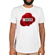 T-Shirt Printed With J Balvin Rose Colombia Mi Gente Reggaeton For Men