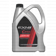 EXN Carios SAE 20W50 -  Premium Mineral Engine Oil (5Liter) FOR PROTON ,PERODUA ,TOYOTA ,HONDA ,MAZD