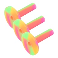 DO 3Pcs Golf Balls Tees Stable Rubber Training Balls Stand Tees Golf Balls Holder