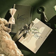 [High-End Simple] Wedding Vow Card Wedding Vow Card Accept Kissing Vow Card Wedding Vow Speaking Car
