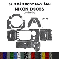 3M Skin stickers for Nikon D300S (Many models) | Anti-fouling film for Nikon D300S body