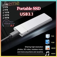 SSD Hard Disk 1TB-30TB External Hard Disk Portable SSD 1TB External Storage Moblie Hard Disk USB3.1 