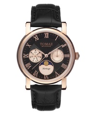Tomaz Ladies Watch TQ007 (Rose Gold/Black)