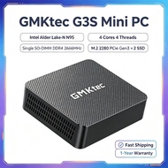 GMKtec G3S Intel Alder Lake-N N95 Mini PC, single SO-DIMM DDR4 2666MHz 16+512GB SSD, PCIe 3.0 interf