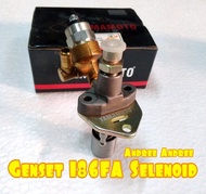 [DISKON] Fuel Injection Pump Genset Silent 186F Pompa Solar Komplit 186 L-90 5000 watt Selenoid mesi