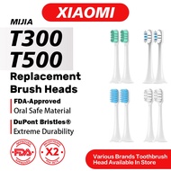 Compatible Toothbrush Heads for XIAOMI T300/T500 Mix - 2PCS Replacement Brush Heads Refill