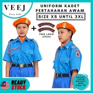 UNIFORM BAJU KPA NO.3 KASPA KPA KAIN POLYESTER LICIN 100% POLYESTER PERSATUAN SEKOLAH KOKURIKULUM BE