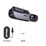 UHD 4K 3840*2160P รถ DVR WIFI Dash Cam กล้องไดรฟ์วิดีโอเครื่องบันทึก Dashcam Registrar สีดํากล่อง 24