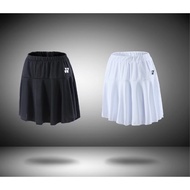 New Badminton Uniform Bottom Skirt, Girl Training Competition Skirt, Lined Tennis Skirt
