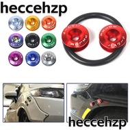 HECCEHZP Fixing Buckle Reinforcing Washer, JDM Aluminum Car Front Rear Bumper Hatch Cover,  Quick Release Concave Screws Fasteners Fender Washer