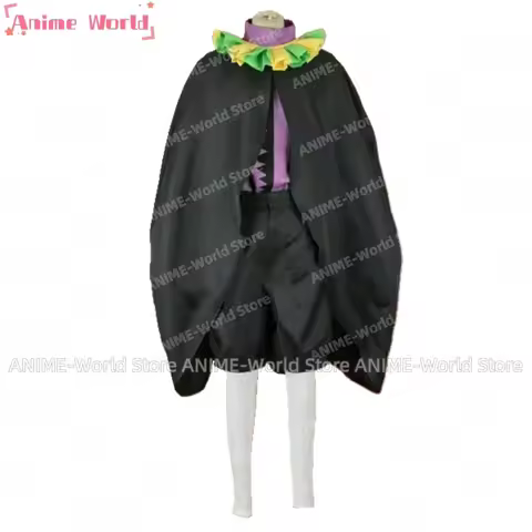 《Custom Size》Game Jevil Outfit Role playing Cosplay Costume Custom Made Halloween