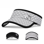 PGM Golf casual sport men sun protection topless cap breathable with sweatband design MZ045 adjustab