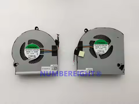 CPU GPU Cool Cooler Fan Cooling For DELL Alienware 15 R3 R4 P69F001 EG75070S1-C280-S9A EG75070S1-C29