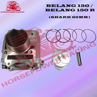 BELANG 150 / BELANG 150 R (SHARK) HIGH PERFORMANCE CYLINDER RACING BLOCK KIT (65MM, 68MM) (ALLOY) SUZUKI