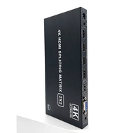 4k HDMI 2x2 Video Wall Controller 1080P VGA Splicing Matrix 1x2 1x3 1x4 2x1 3x1 4x1 Multi Screen Spl