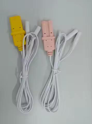 2PCS AED Trainer Electrode Cable Wire For AED TRAINER