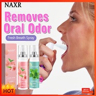 Naxr Remove Bad Breath Mint Peach Flavor Mouth Spray Probiotic Breath Freshener Mouth Spray