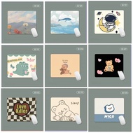 Rectangular mouse pad cartoon cute pattern mousepads work and study desk mat small and portable