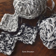 Fluffy Yarn for Crochet Bundle Fuzzy Yarn for Bag Mix White Black Yarn Multicolored Yarn Crochet Thr