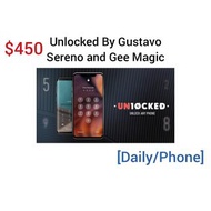 解鎖任何手機🔥Unlocked By Gustavo Sereno and Gee Magic Android/ Iphone都得 讓觀眾解鎖你的手機 而你也可以解鎖他的 Phone Magic 魔術