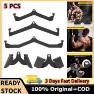 【Shipping From Thailand+COD】5PCS Set Home Gym Fitness Rowing T-Bar V-Bar Back Strength Training Hand