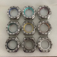 44MM Watch Case Inner Shadow Case Rotatable Bezel Watch Case Watch Parts for NH35/NH36/4R Movement