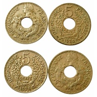 Lucky Feng Shui Coin [Earth Earth _ God of Wealth] year 1938-1939