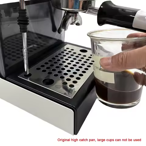 Low Profile Thin Drip Tray for Gaggia Classic Pro Coffee Maker Accessories Spring Spout Modification