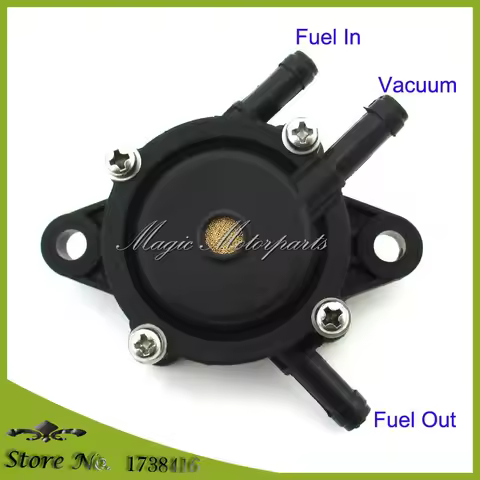 Fuel Pump For Exmark, Cub Cadet, Husqvarna, Toro, Kohler, Briggs, John Deere