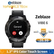 Zeblaze VIBE 6 Smart watch Stand-alone Music Player Receive/Make Call Heart Rate Blood Pressure 25 d