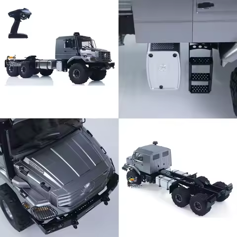 1/14 JDM-218A 6X6 Remote Control Off Road Tractor Truck RC Cars Model Tipper 2Speed Gearbox Hobbywin