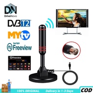 Digital TV Antenna-DVBT2 Portable Indoor Outdoor TV Antenna Omnidirectional Receiving-Support 4K 108