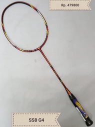 Raket Badminton LINING SS 8 G4 / Gen 4 (Free : Tas 2R + Grip + Senar)