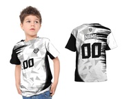 Baju Kaos Anak Jersey Futsal Art09 Full Print Premium Free Nama