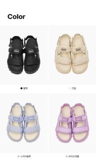 ⚠️預購⚠️🇰🇷韓國直送代購女裝NERDY涼鞋 👣👣 黑,白,藍(size230-280) 紫(size230-250) 有d碼可能會無，落單前請量度清楚碼數