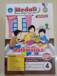 LKS Medali SD Kelas 4 Semester 2 Kurikulum Merdeka Terbaru Mapel Lengkap Matematika Bahasa Inggris I
