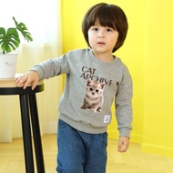 LITTLE RABBIT 兒童款Cat Archive大學T