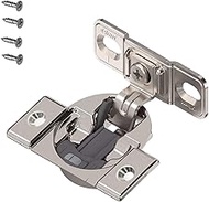 Blum 38B355BF22 Compact BLUMOTION 38B Hinge, Soft-Close, 1-3/8 Overlay, Screw-on. with Mounting Screws Included (4)